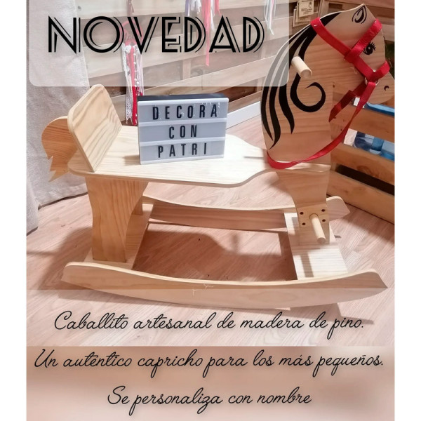 Caballito de madera