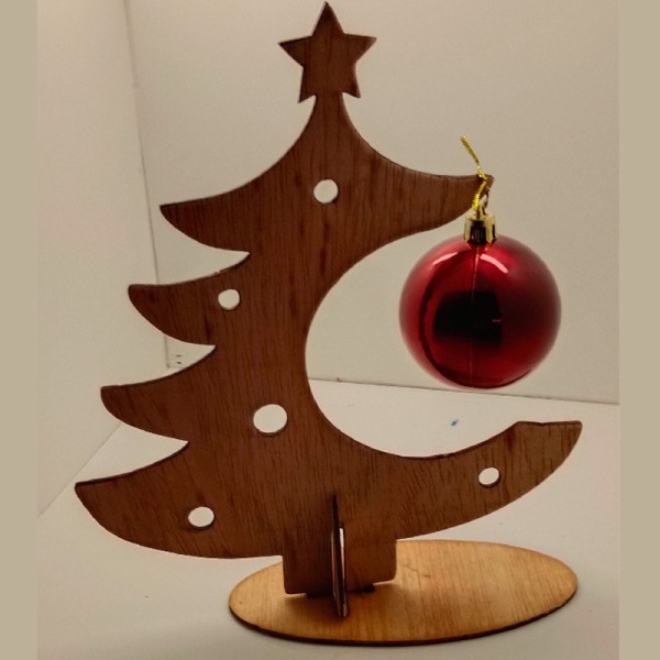 Árbol de navidad de madera