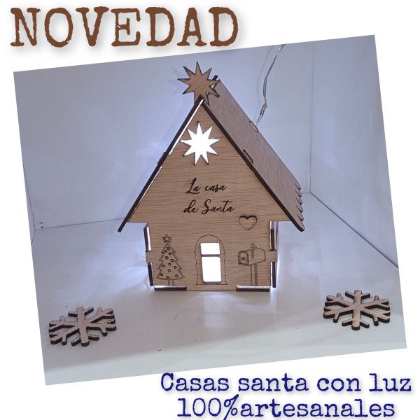 casa de navidad santa