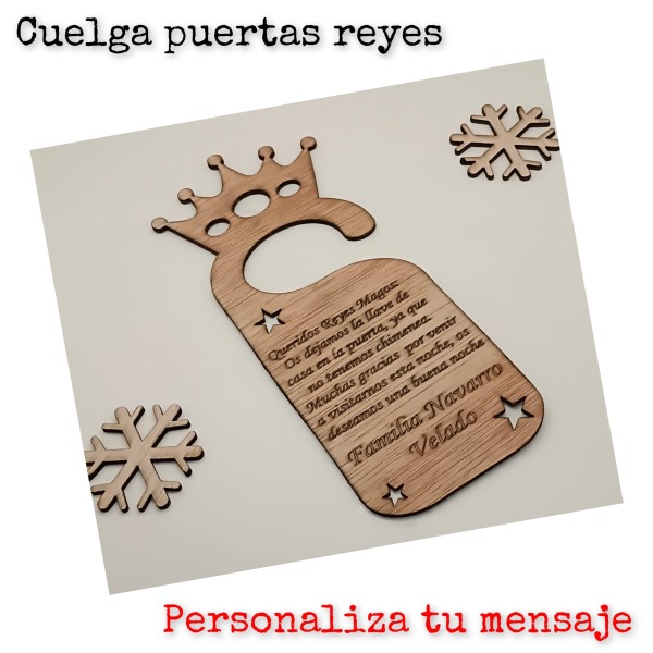 colgador puerta los reyes magos