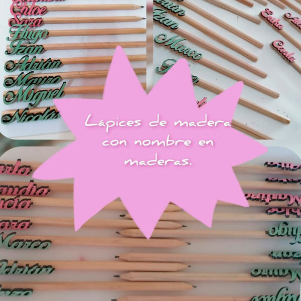 Lápices personalizados